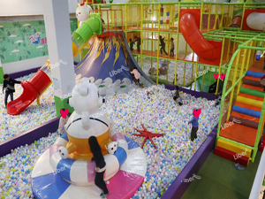 How to decorate indoor children's playground?