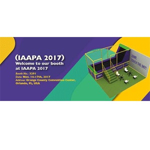 Welcome to our booth at IAAPA 2017