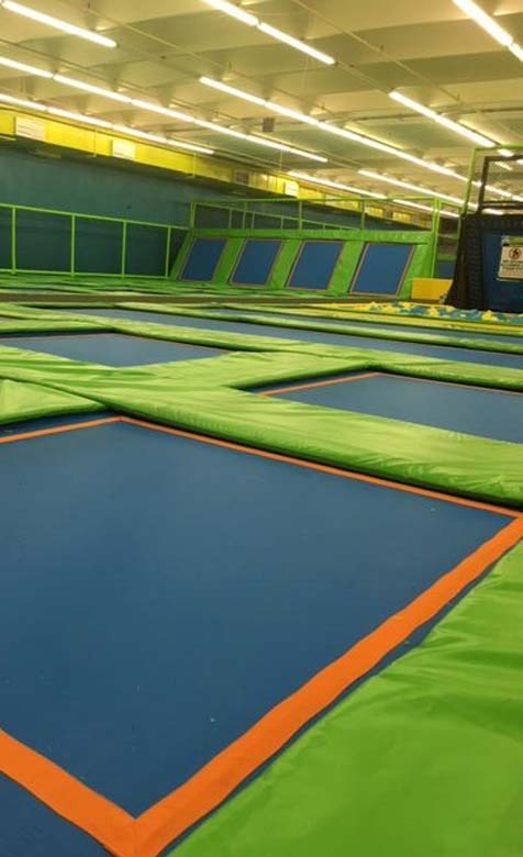 New trampoline park in American Texas