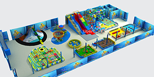 Liben 2300sqm Indoor Play Center Project in China 