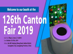 Welcome to our 126th Canton Fair 2019