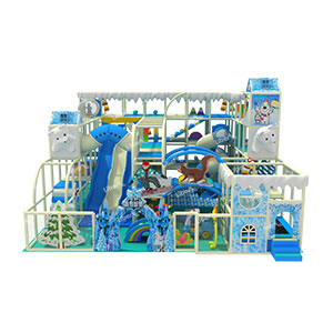 Blue Stereoscopic Space Indoor Children’s Playground